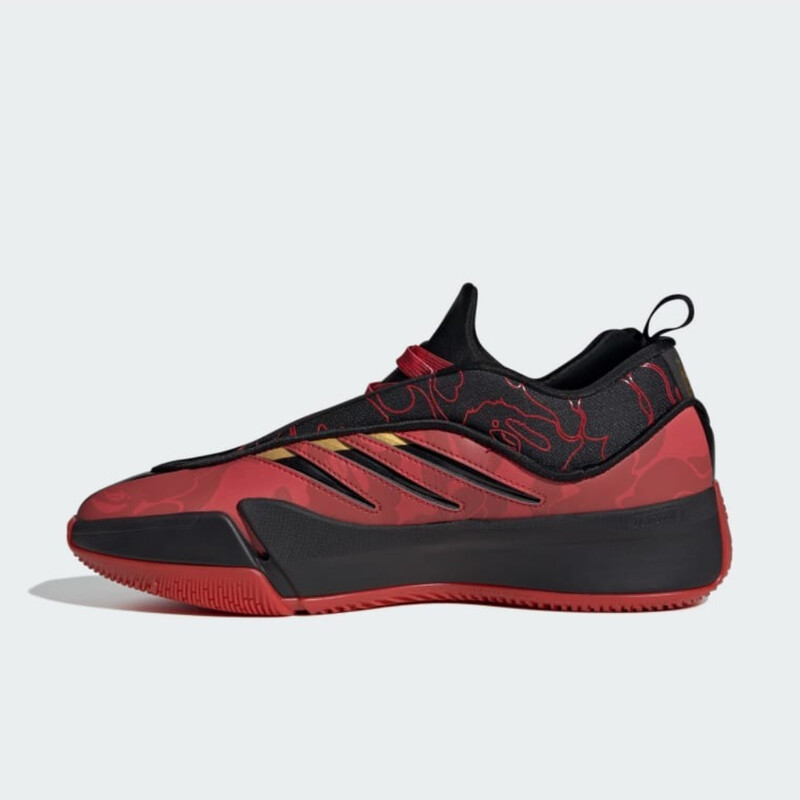 BAPE x adidas Dame 9 Better Scarlet IH0786 Grailify